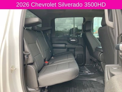 2026 Chevrolet Silverado 3500 HD Chassis Cab Work Truck