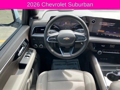 2026 Chevrolet Suburban LT