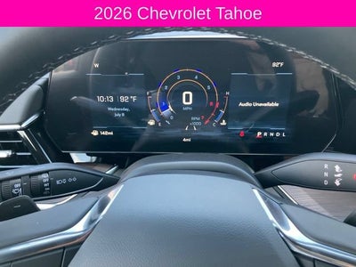 2026 Chevrolet Tahoe LT