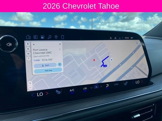 2026 Chevrolet Tahoe LT