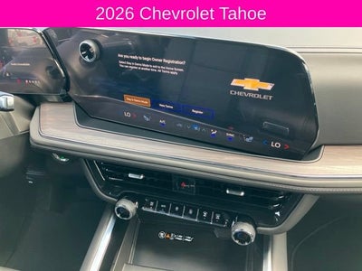 2026 Chevrolet Tahoe LT