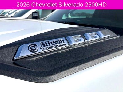 2026 Chevrolet Silverado 2500 HD WT