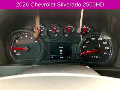 2026 Chevrolet Silverado 2500 HD WT