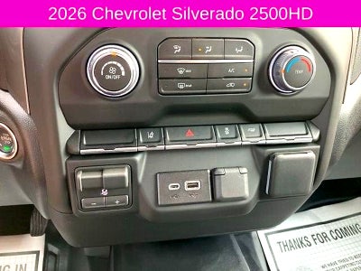 2026 Chevrolet Silverado 2500 HD WT