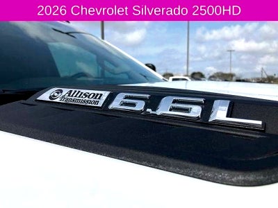 2026 Chevrolet Silverado 2500 HD WT