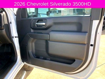 2026 Chevrolet Silverado 3500 HD Chassis Cab Work Truck