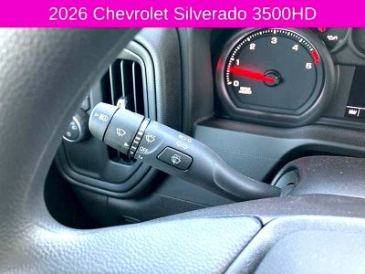 2026 Chevrolet Silverado 3500 HD Chassis Cab Work Truck