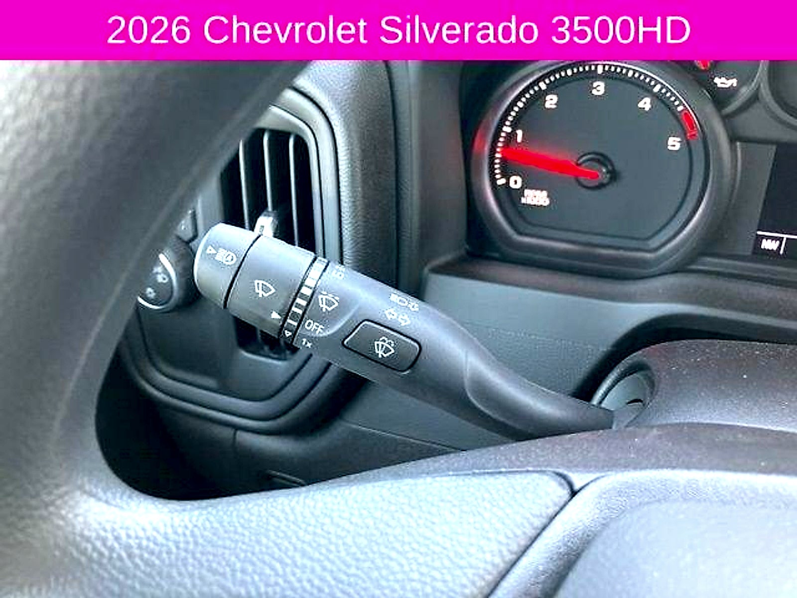 2026 Chevrolet Silverado 3500 HD Chassis Cab Work Truck
