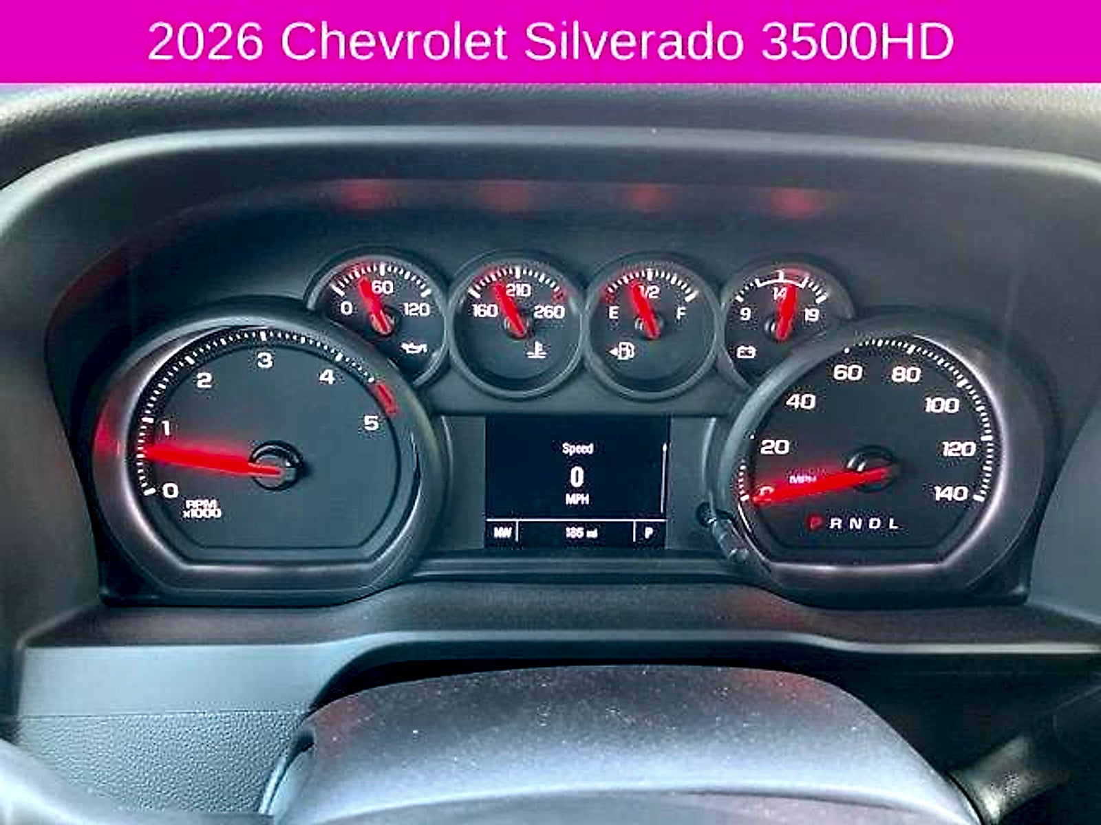 2026 Chevrolet Silverado 3500 HD Chassis Cab Work Truck