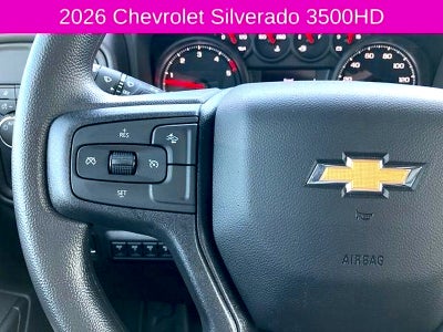 2026 Chevrolet Silverado 3500 HD Chassis Cab Work Truck