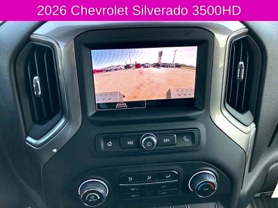 2026 Chevrolet Silverado 3500 HD Chassis Cab Work Truck