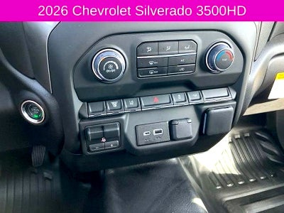 2026 Chevrolet Silverado 3500 HD Chassis Cab Work Truck