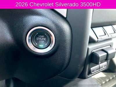 2026 Chevrolet Silverado 3500 HD Chassis Cab Work Truck