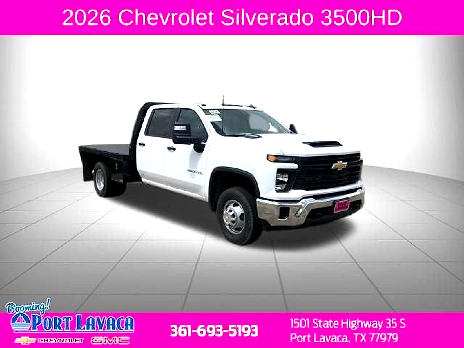 2026 Chevrolet Silverado 3500 HD Chassis Cab Work Truck