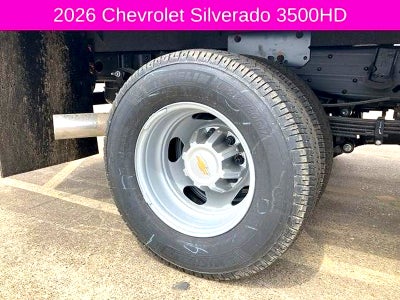 2026 Chevrolet Silverado 3500 HD Chassis Cab Work Truck