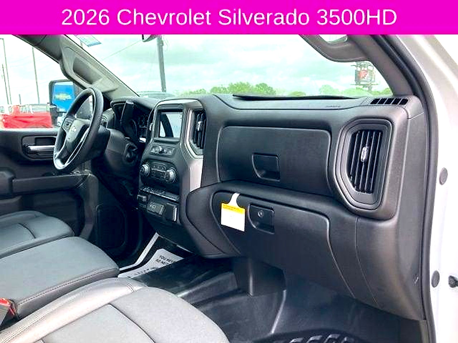 2026 Chevrolet Silverado 3500 HD Chassis Cab Work Truck