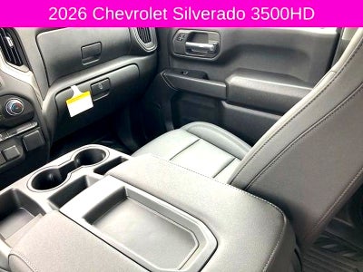 2026 Chevrolet Silverado 3500 HD Chassis Cab Work Truck
