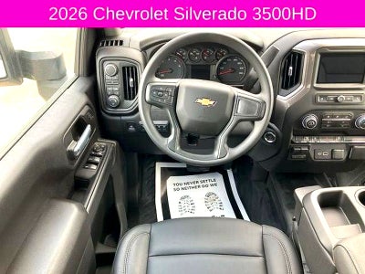 2026 Chevrolet Silverado 3500 HD Chassis Cab Work Truck