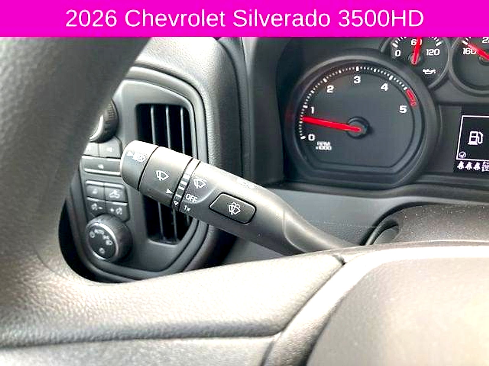 2026 Chevrolet Silverado 3500 HD Chassis Cab Work Truck