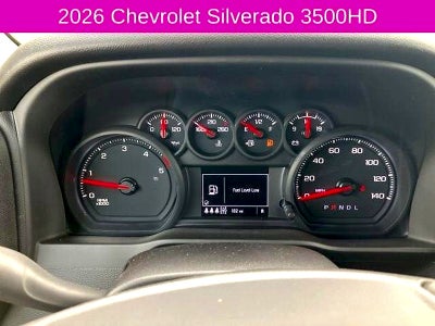 2026 Chevrolet Silverado 3500 HD Chassis Cab Work Truck