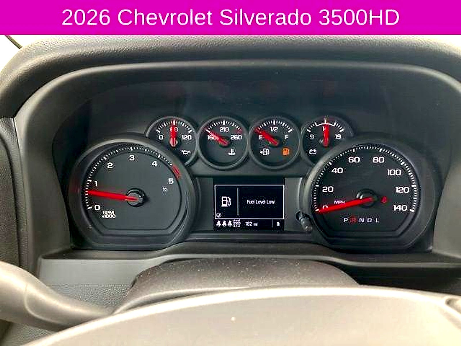 2026 Chevrolet Silverado 3500 HD Chassis Cab Work Truck