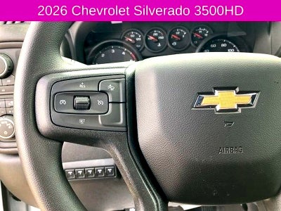 2026 Chevrolet Silverado 3500 HD Chassis Cab Work Truck