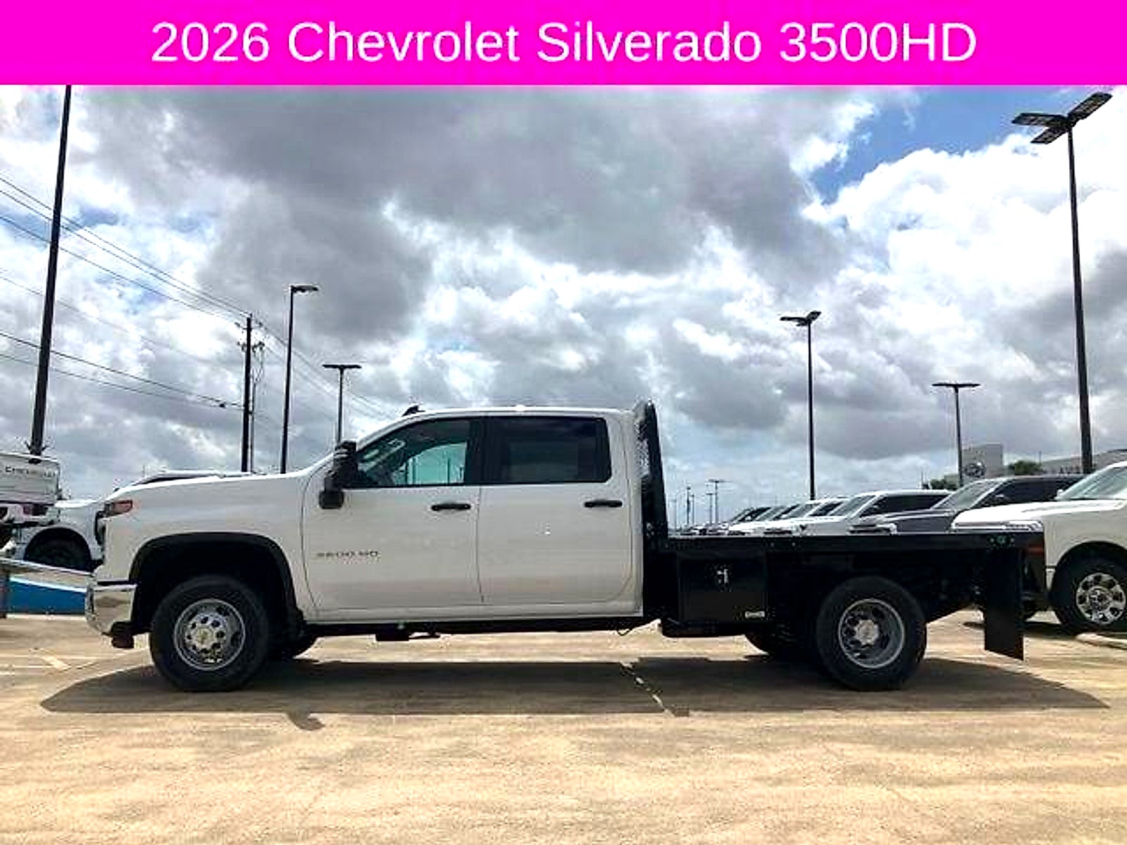 2026 Chevrolet Silverado 3500 HD Chassis Cab Work Truck