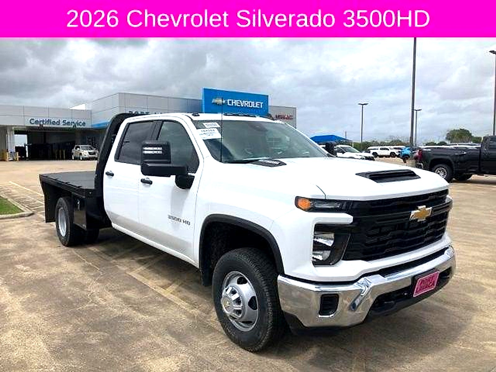 2026 Chevrolet Silverado 3500 HD Chassis Cab Work Truck