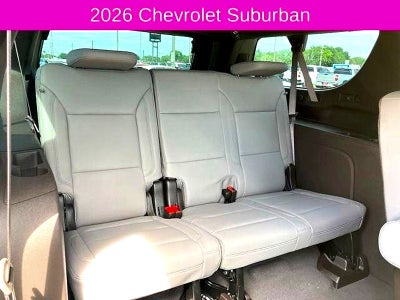 2026 Chevrolet Suburban LT