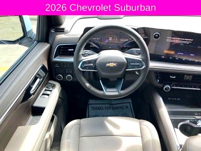 2026 Chevrolet Suburban LT