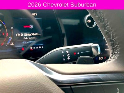 2026 Chevrolet Suburban LT
