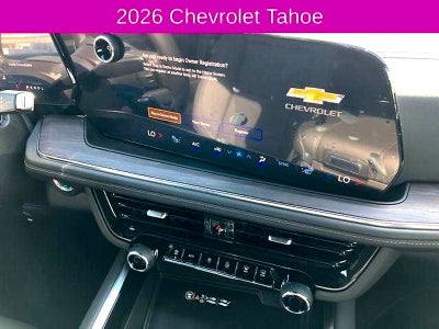 2026 Chevrolet Tahoe LT