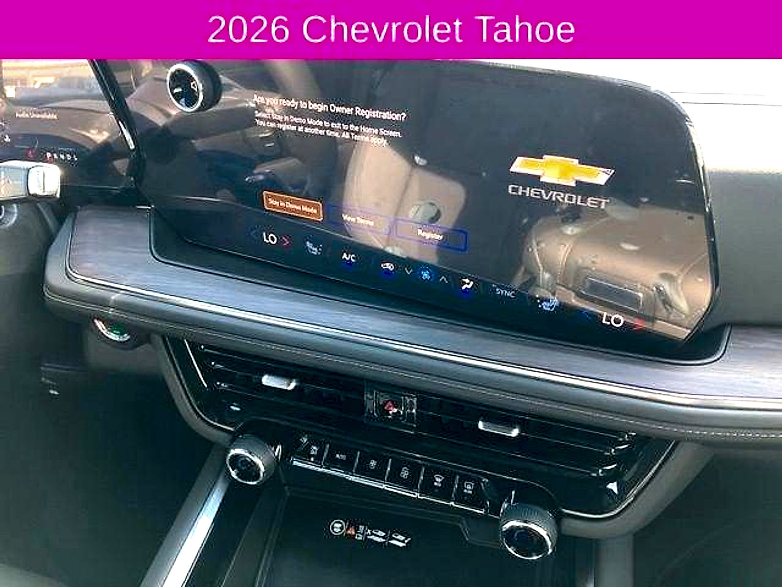 2026 Chevrolet Tahoe LT