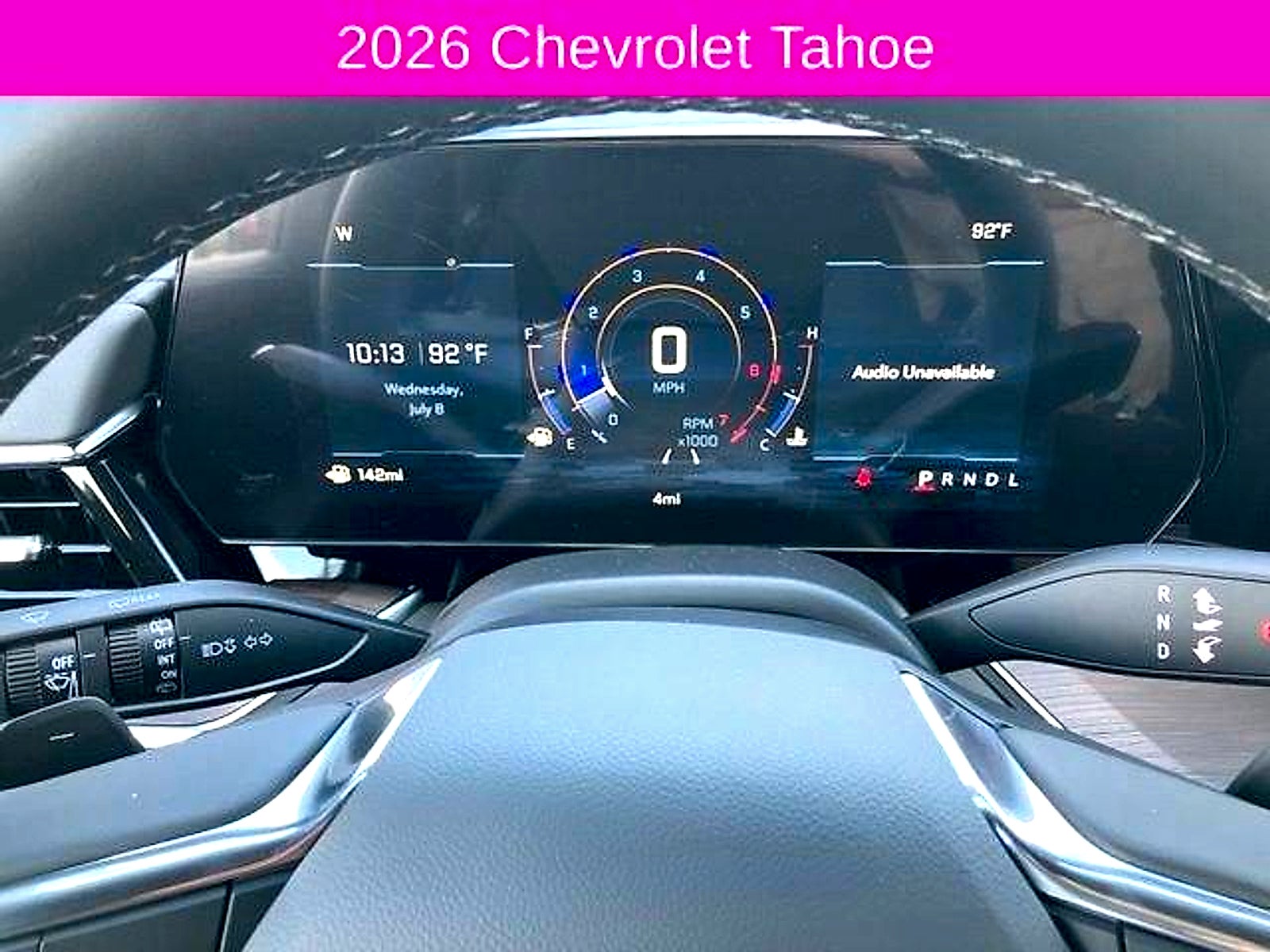 2026 Chevrolet Tahoe LT
