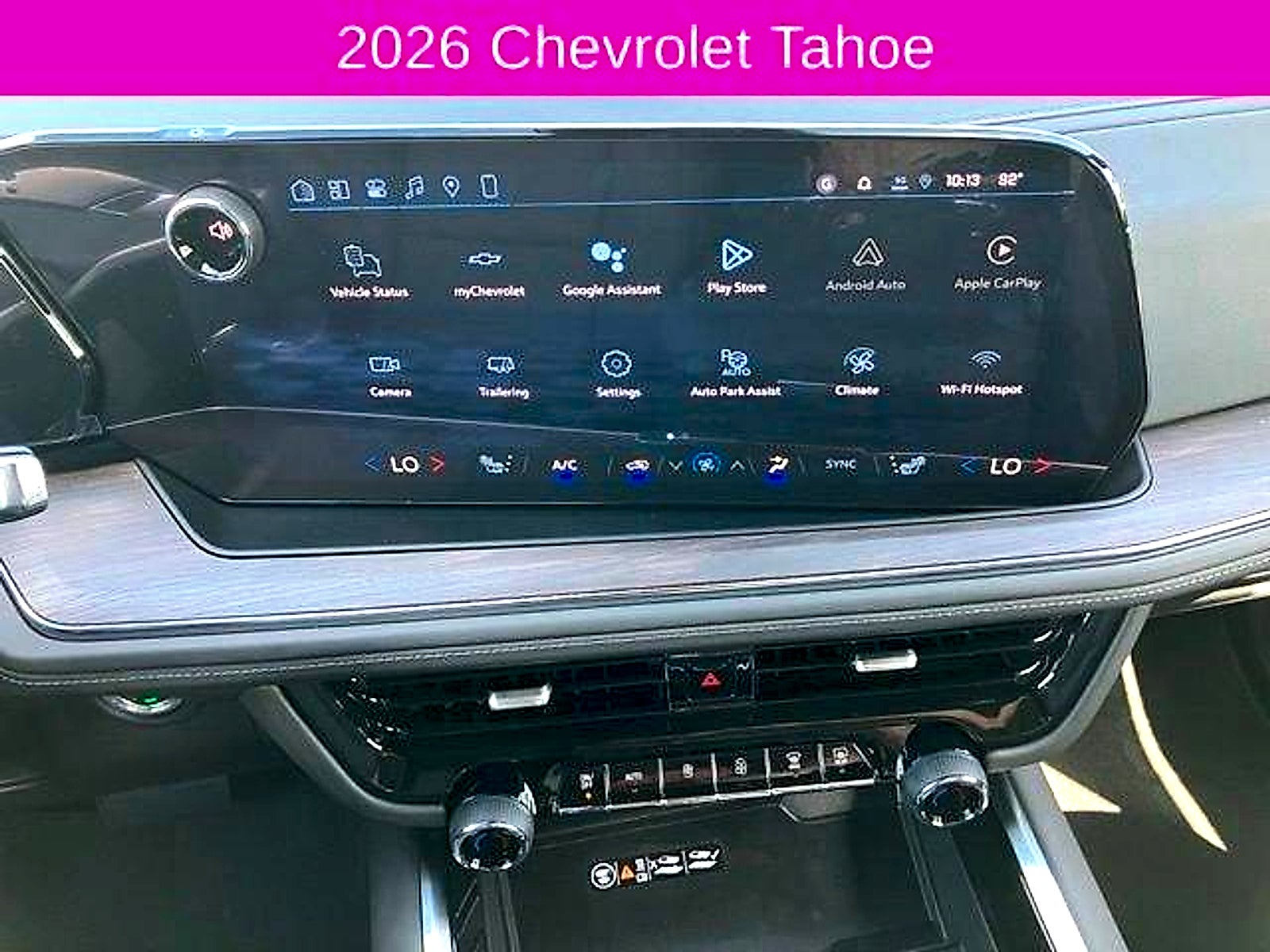 2026 Chevrolet Tahoe LT