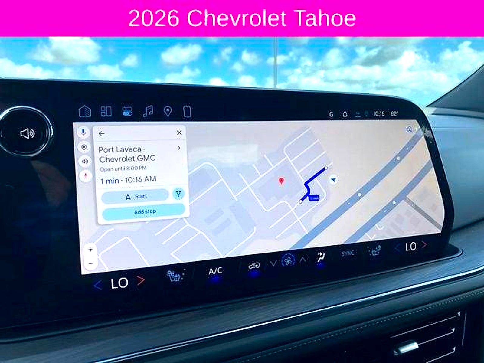 2026 Chevrolet Tahoe LT