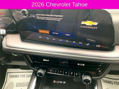 2026 Chevrolet Tahoe LT
