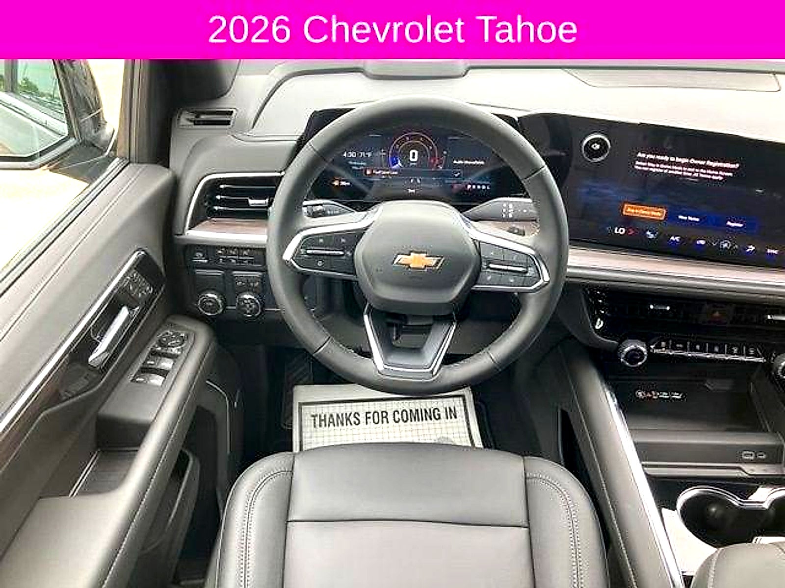 2026 Chevrolet Tahoe LT