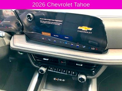 2026 Chevrolet Tahoe LT