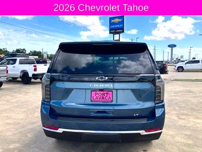 2026 Chevrolet Tahoe LT