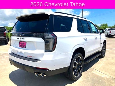 2026 Chevrolet Tahoe RST