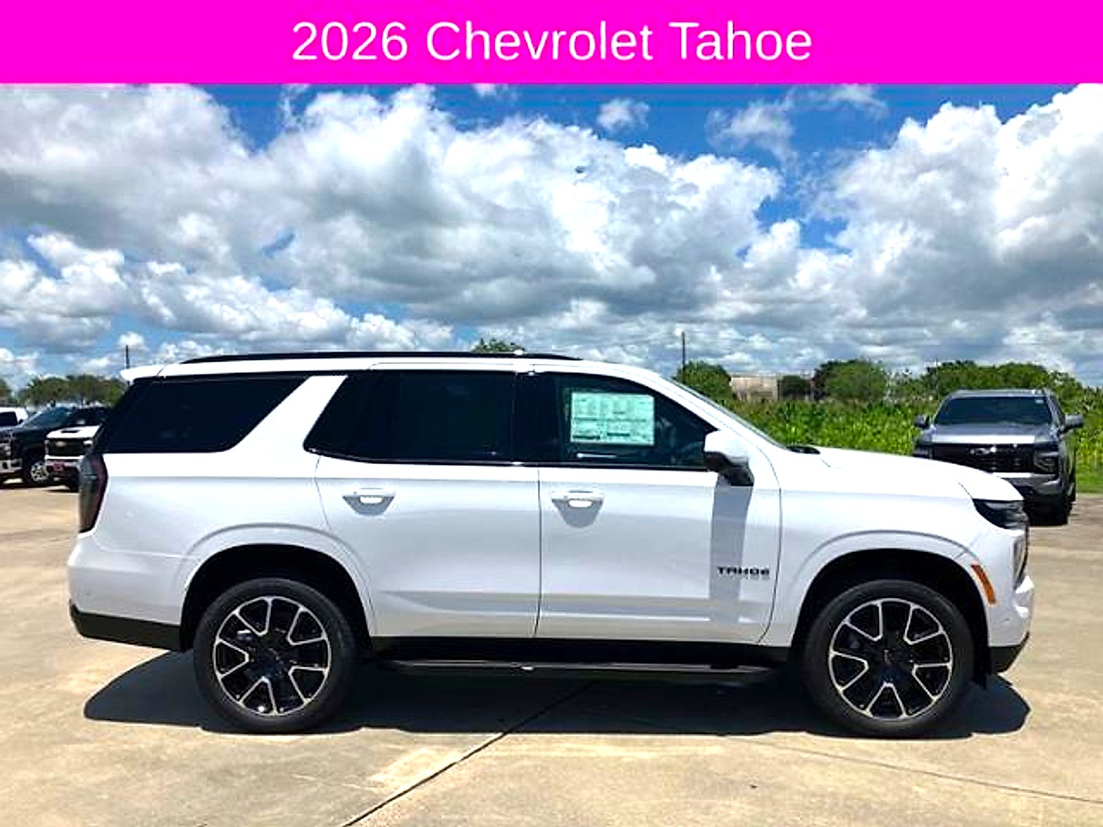2026 Chevrolet Tahoe RST