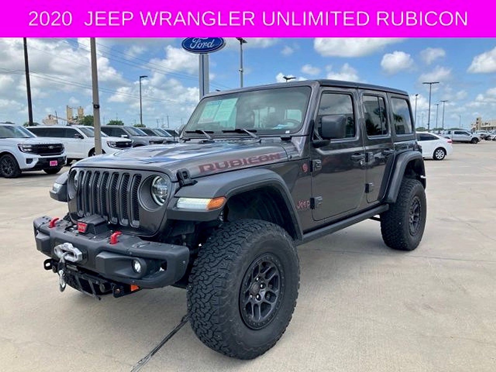 2020 Jeep Wrangler Unlimited Rubicon 4x4