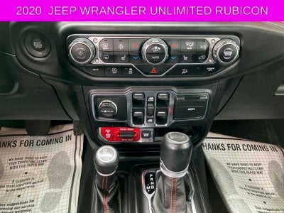 2020 Jeep Wrangler Unlimited Rubicon 4x4