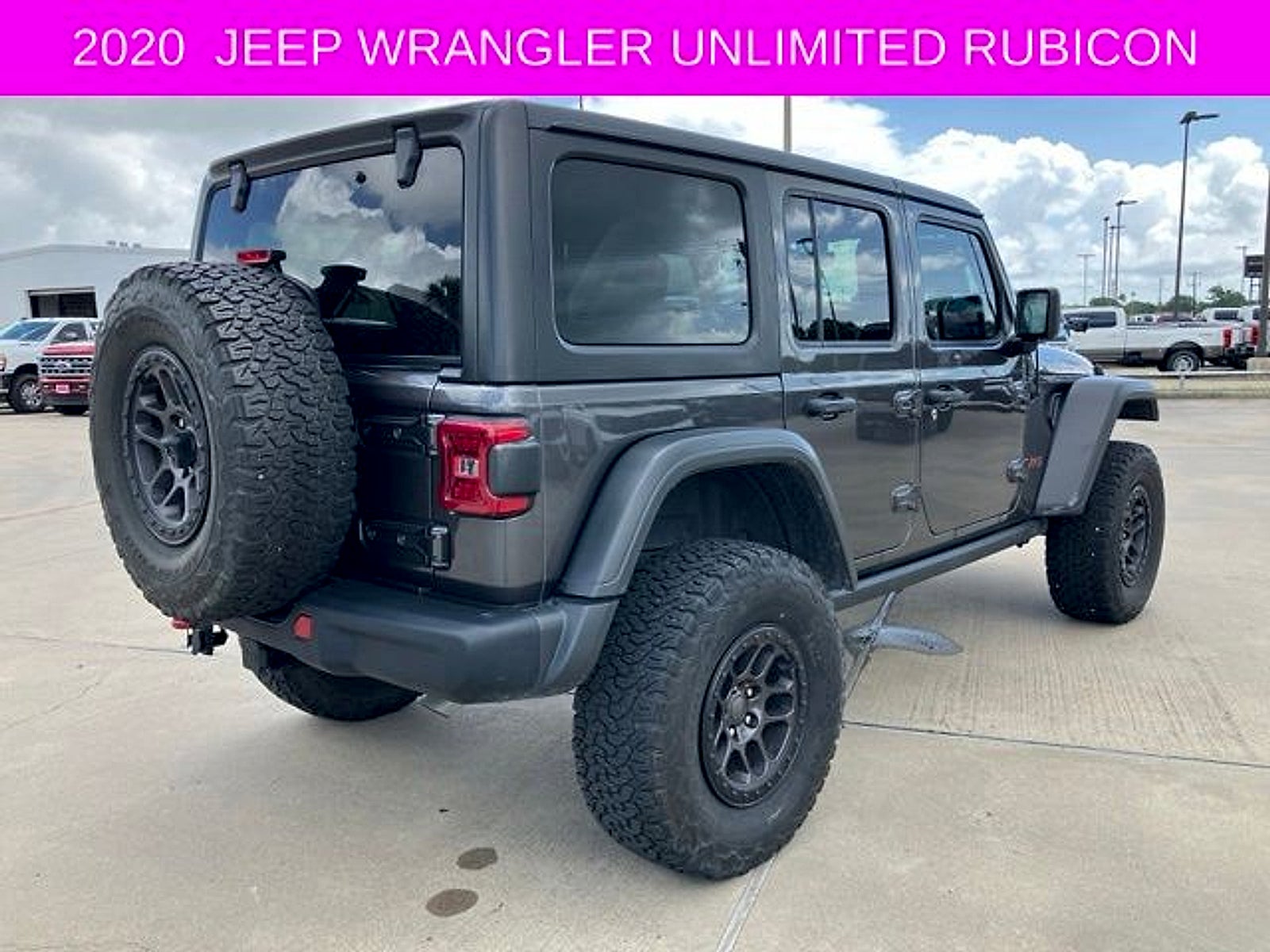 2020 Jeep Wrangler Unlimited Rubicon 4x4