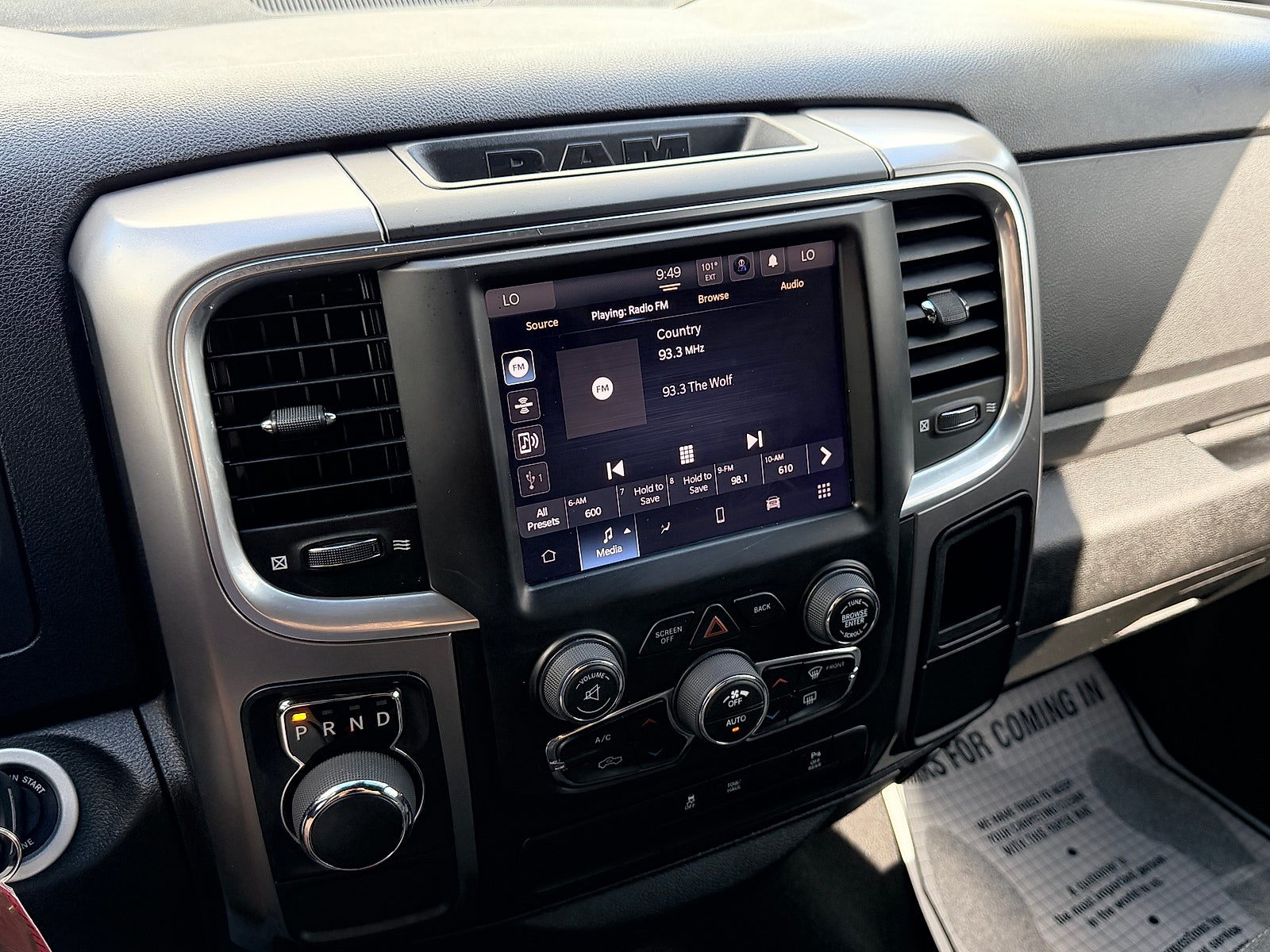2023 RAM 1500 Classic Warlock Quad Cab 4x2 6'4" Box