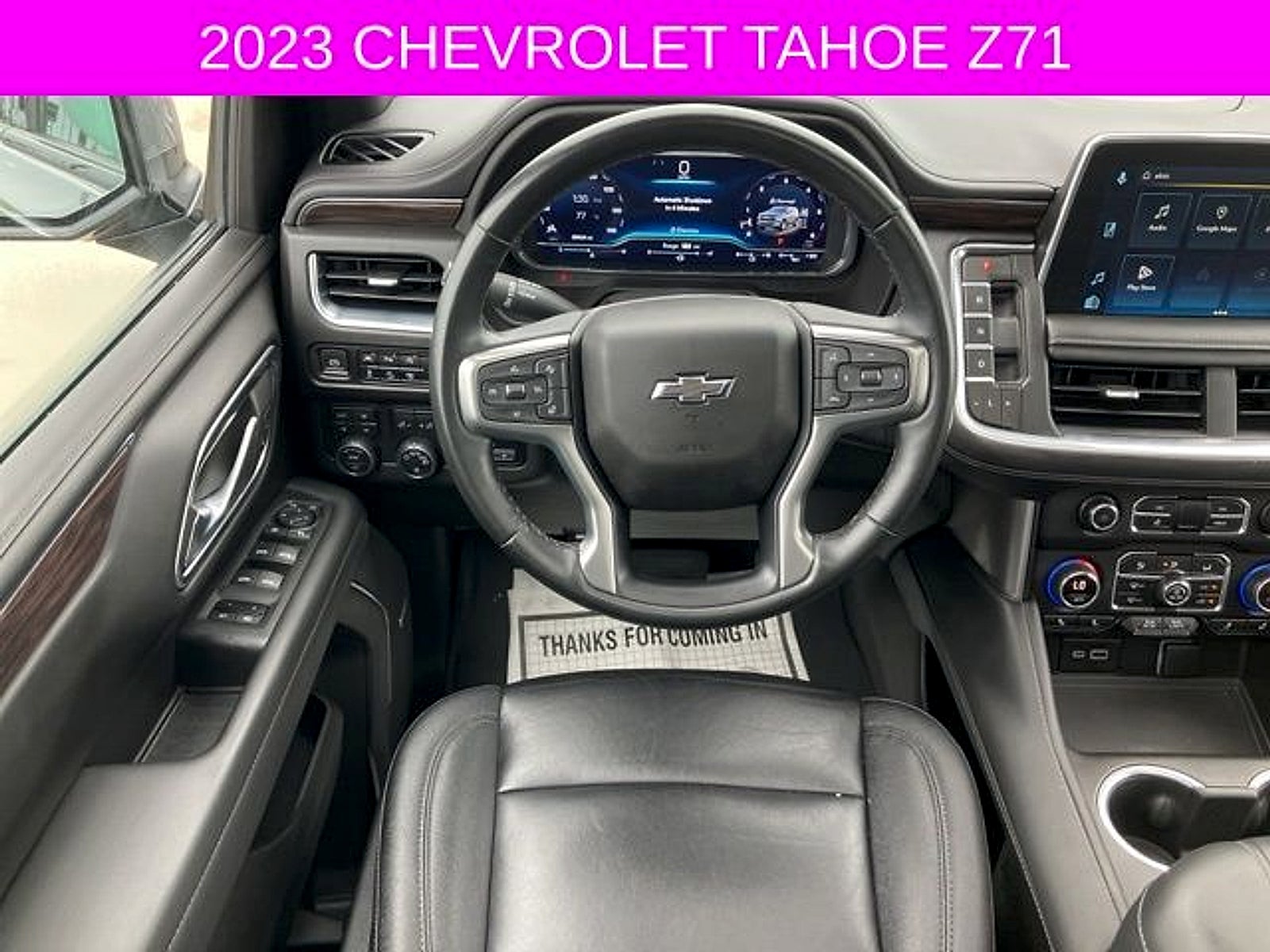 2023 Chevrolet Tahoe 4WD Z71
