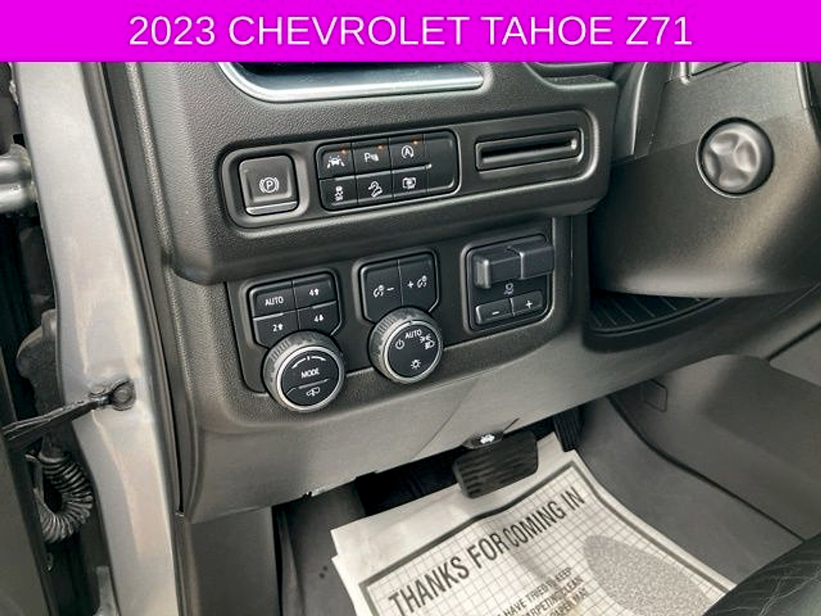 2023 Chevrolet Tahoe 4WD Z71