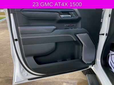 2023 GMC Sierra 1500 4WD Crew Cab Short Box AT4X