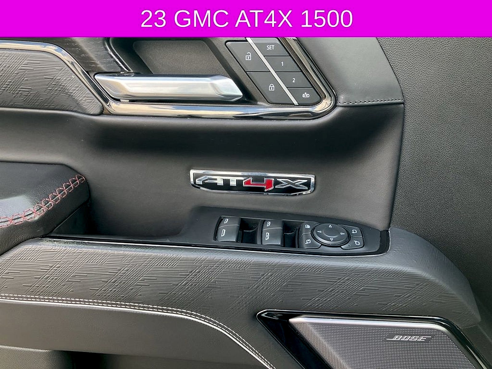2023 GMC Sierra 1500 4WD Crew Cab Short Box AT4X